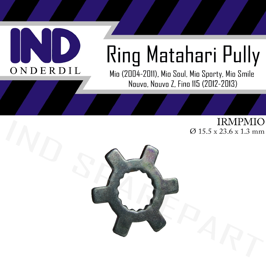 Ring Matahari-Bintang Pully-Puly-Poly Depan Nouvo-Z/Fino 115/Mio Smile