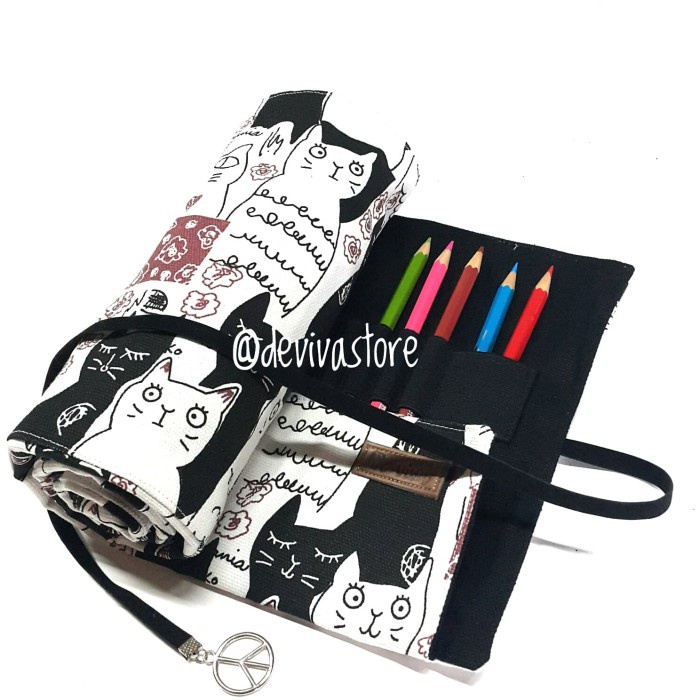 

(BISA COD) TEMPAT PENSIL GULUNG / ROLL PENCIL CASE / TEMPAT PENSIL LUCU UNIK