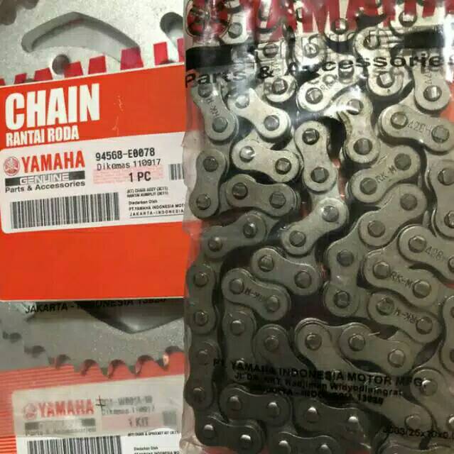 GEAR SET PAKET KIT GEAR RANTAI RODA VIXION OLD LAMA 3c1