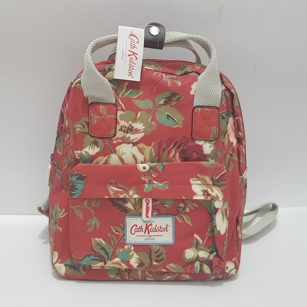 Tas Ransel MiniCath Kids Ton CK 3025 Backpack Kecil Lucu - Bunga Merah
