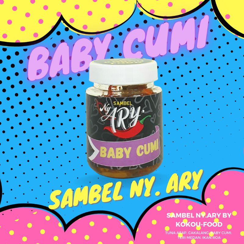 

Sambel Ny. Ary Baby Cumi Promo - 180 gram by Kokou Food