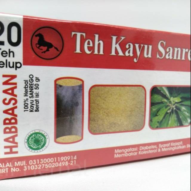 

Teh Celup Kayu Sanrego isi 20sachet