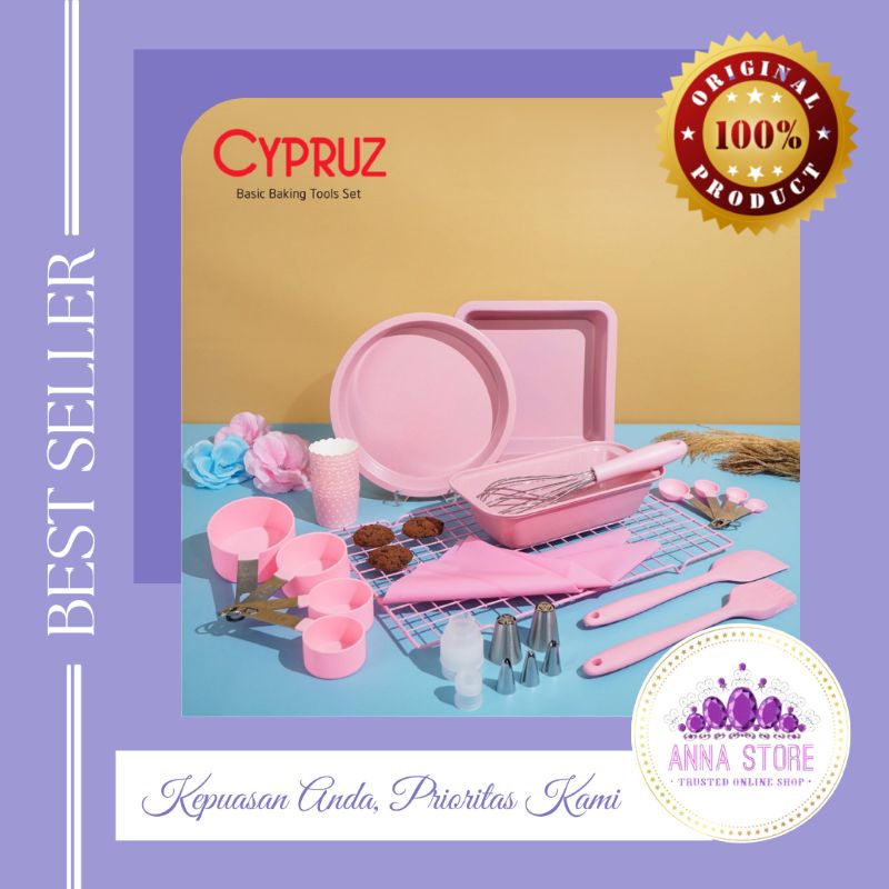 TERLARIS‼️cypruz basic baking tools set/perlengkapan baking