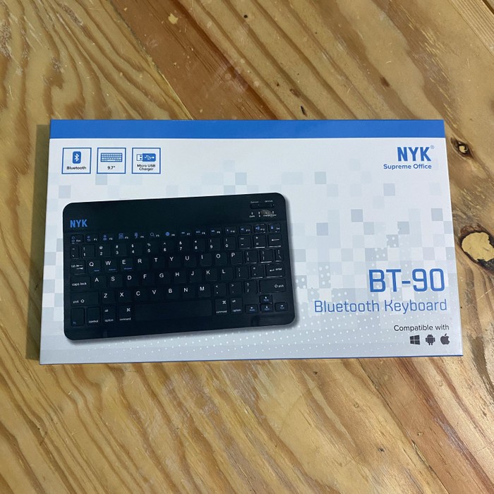 Keyboard Mini Bluetooth NYK BT-90 Slim