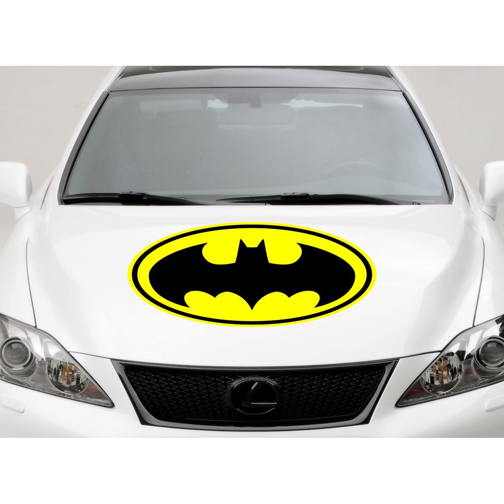 STIKER MOBIL CUTTING STICKER KACA BODY MOBIL BATMAN Shopee Indonesia