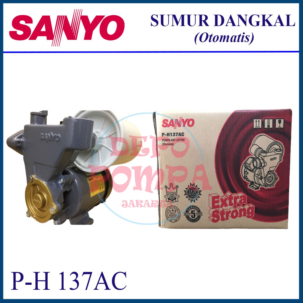 Pompa Air SUMUR DANGKAL SANYO P-H 137AC
