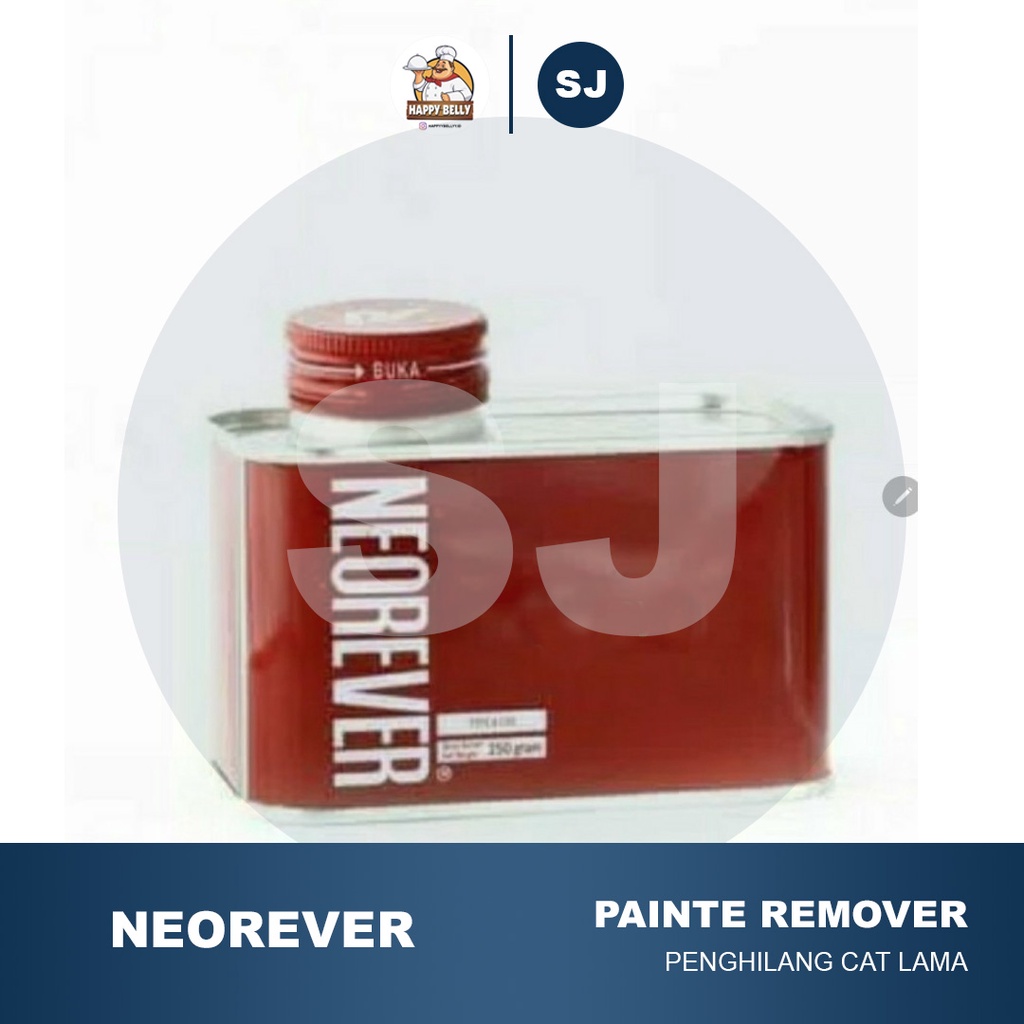 

Neorever paint remover / perontok cat / penghapus cat / soda api 250gr