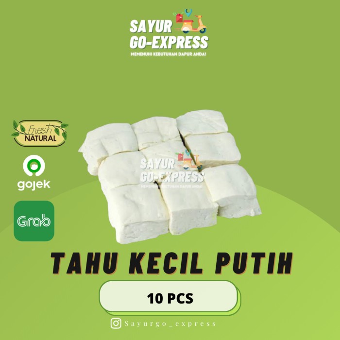 

tahu putih kecil segar fresh tofu