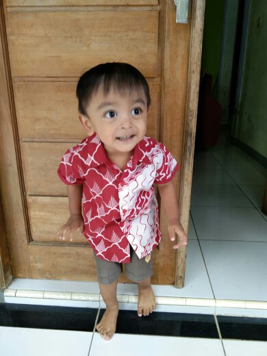 Couple Batik Anak Cewek Cowok By Rayhan Batik