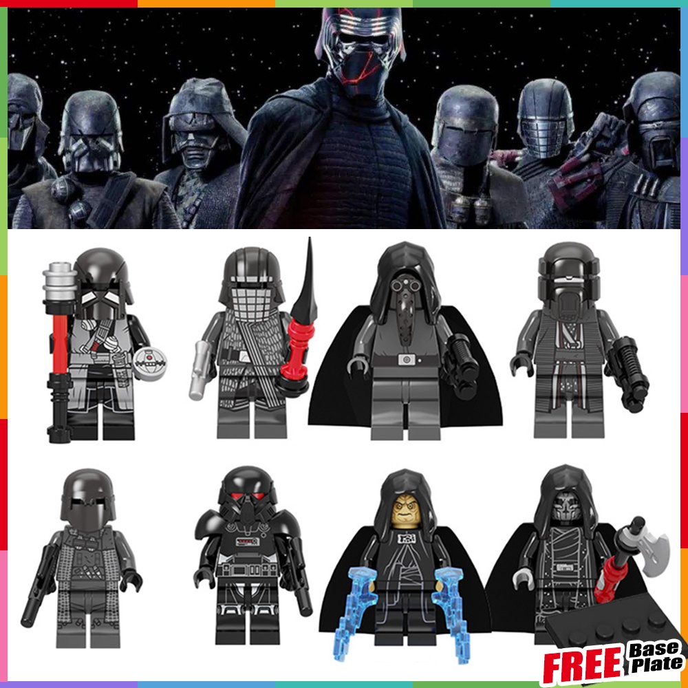 Mainan Action Figure Minifigures Star Wars Dark Jedi Dark Troopers Untuk Koleksi