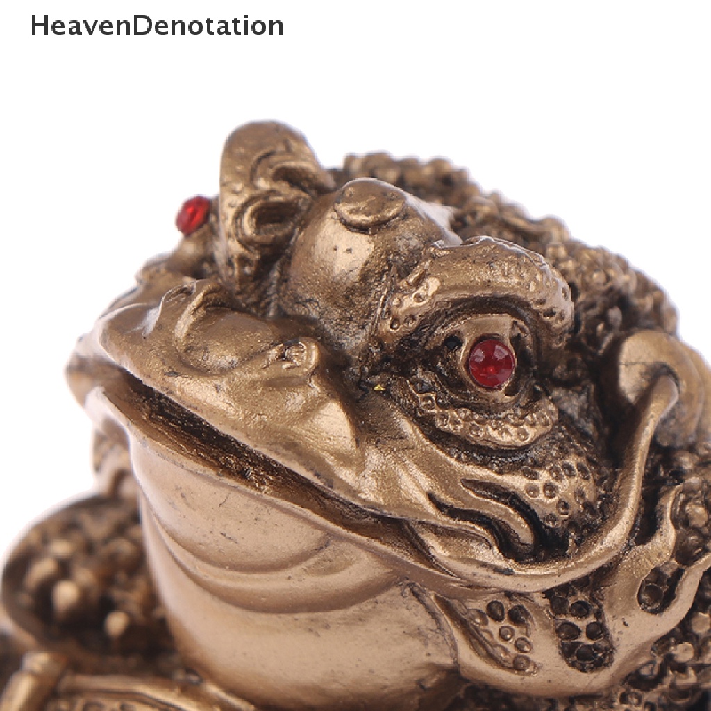 [HeavenDenotation] pure copper toad found cicada frog toad statues animal Brass head figure