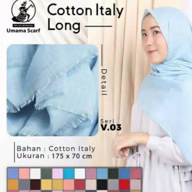 PASHMINA COTTON ITALY by UMAMA SCARF