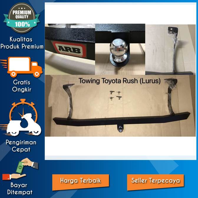 DISKON TOWING ARB MOBIL TOYOTA RUSH 2018 (MODEL LURUS)