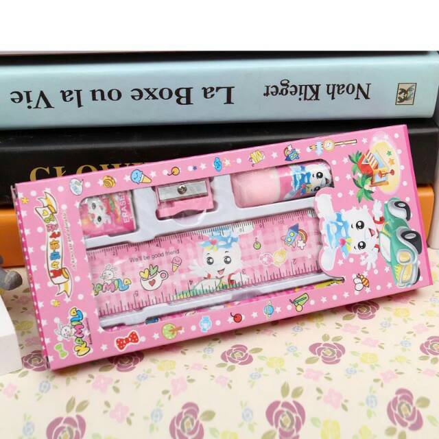 Korean stationery 5 in 1 set / stationery set