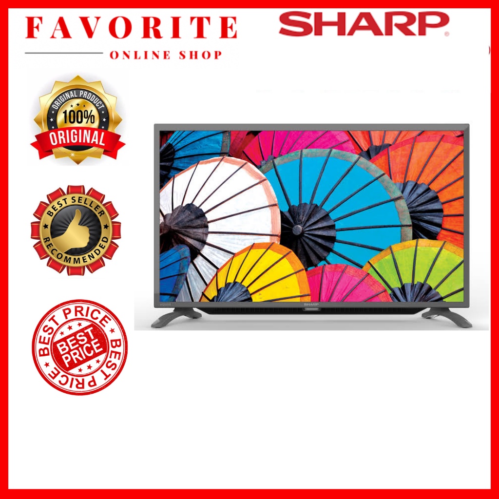 LED SHARP 32 INCH DIGITAL GARANSI RESMI ORI SHARP LED 32 INCH