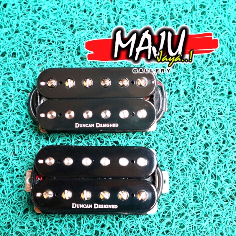 pickup spul gitar elektrik duncan designed design BLACK original alnico humbucker