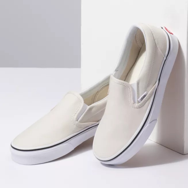 Sepatu Vans Sepatu Slip On Pria Wanita Full Cream