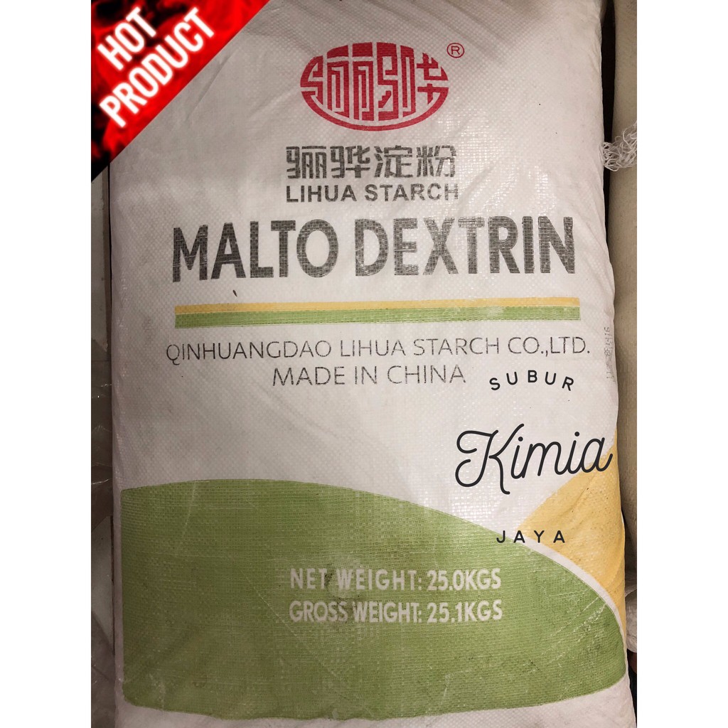 

Maltodextrin / Dextrin ex Lihua DE 10-12 / 1 Kg
