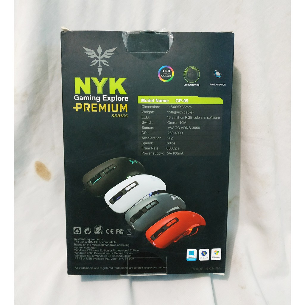 Nyk Gaming Mouse Premium GP-09 Macro