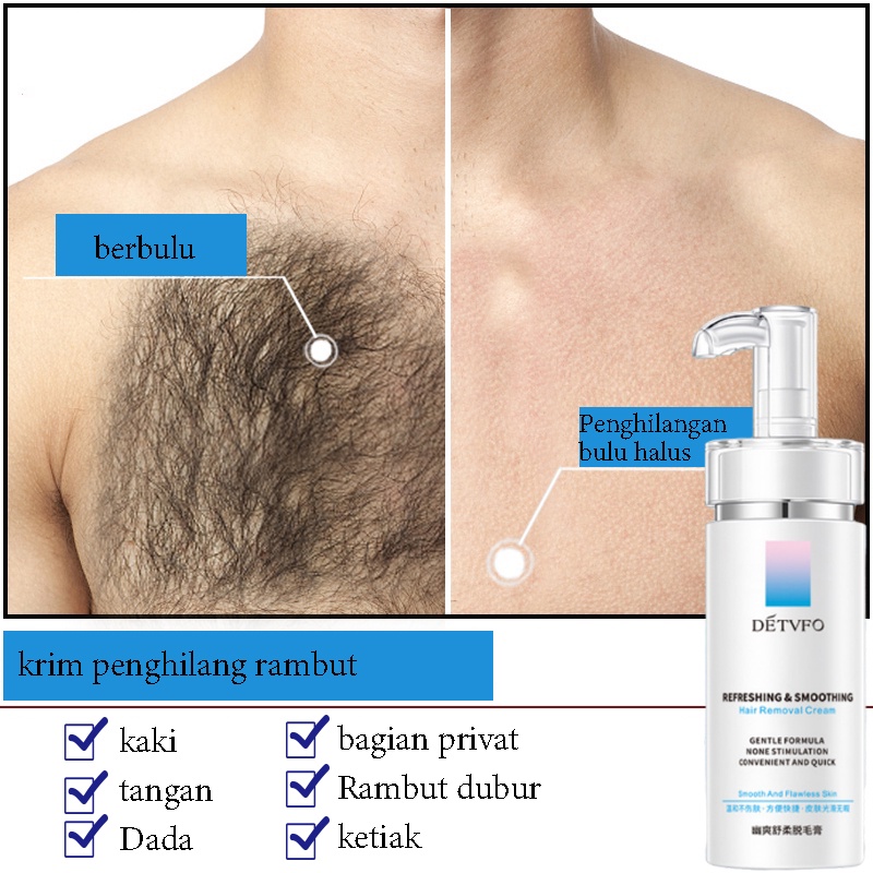 perontok bulu permanen 100g penghilang bulu ketiak Kaki/tangan/rambut dubur/rambut kemaluan/dada penghilang bulu baju Privat Tanpa Rasa Sakit Tidak Merangsang penghilang bulu  Dan Penghilang Bulu Pribadi Yang Aman Dan Efektif