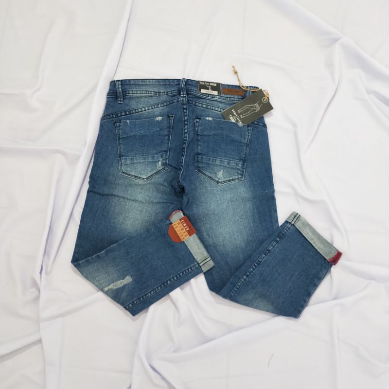 celana jeans remix 7/8 atau 3/4 cewek/wanita