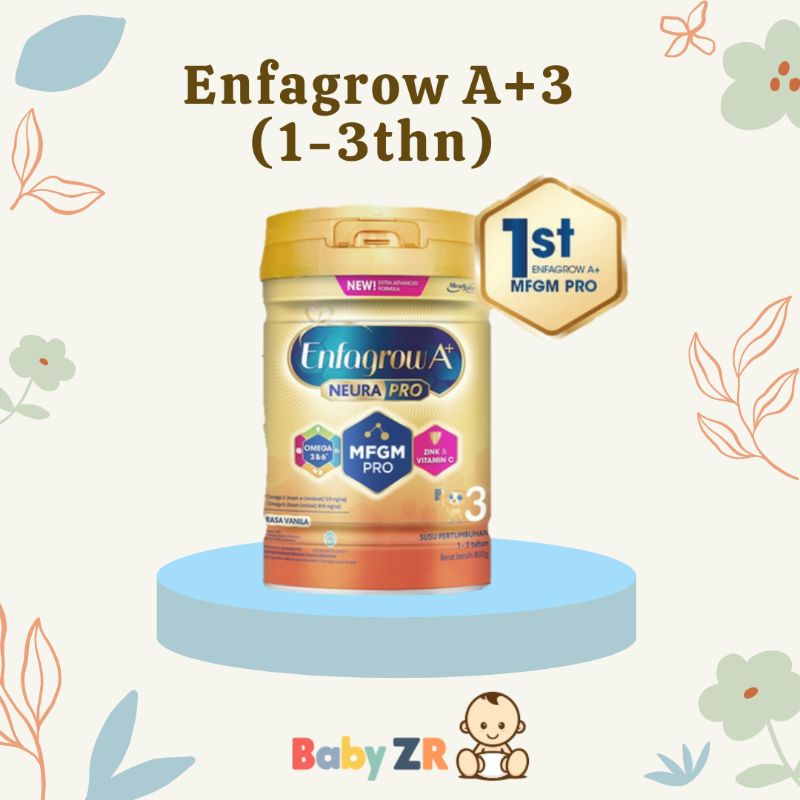 

Enfagrow A+3 Rasa Madu/ Vanila & A+4 Rasa Madu/Vanila 800gr