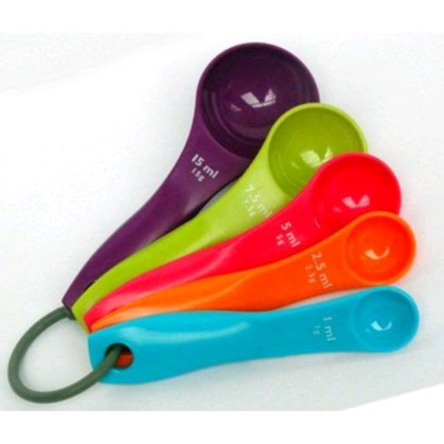 Sendok Takar / Measuring Spoon (1 Set 5 Sendok / 6 sendok)