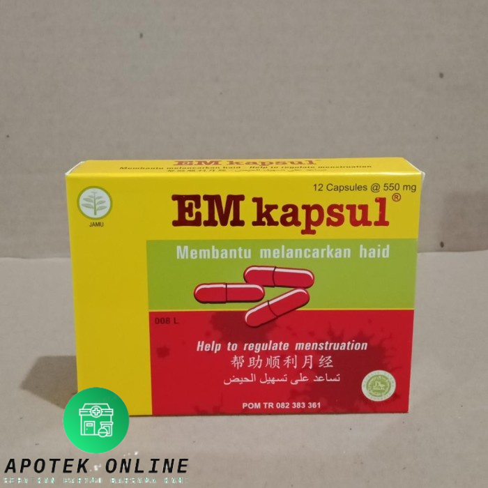 Borobudur Em 12 Kapsul / EM KAPSUL