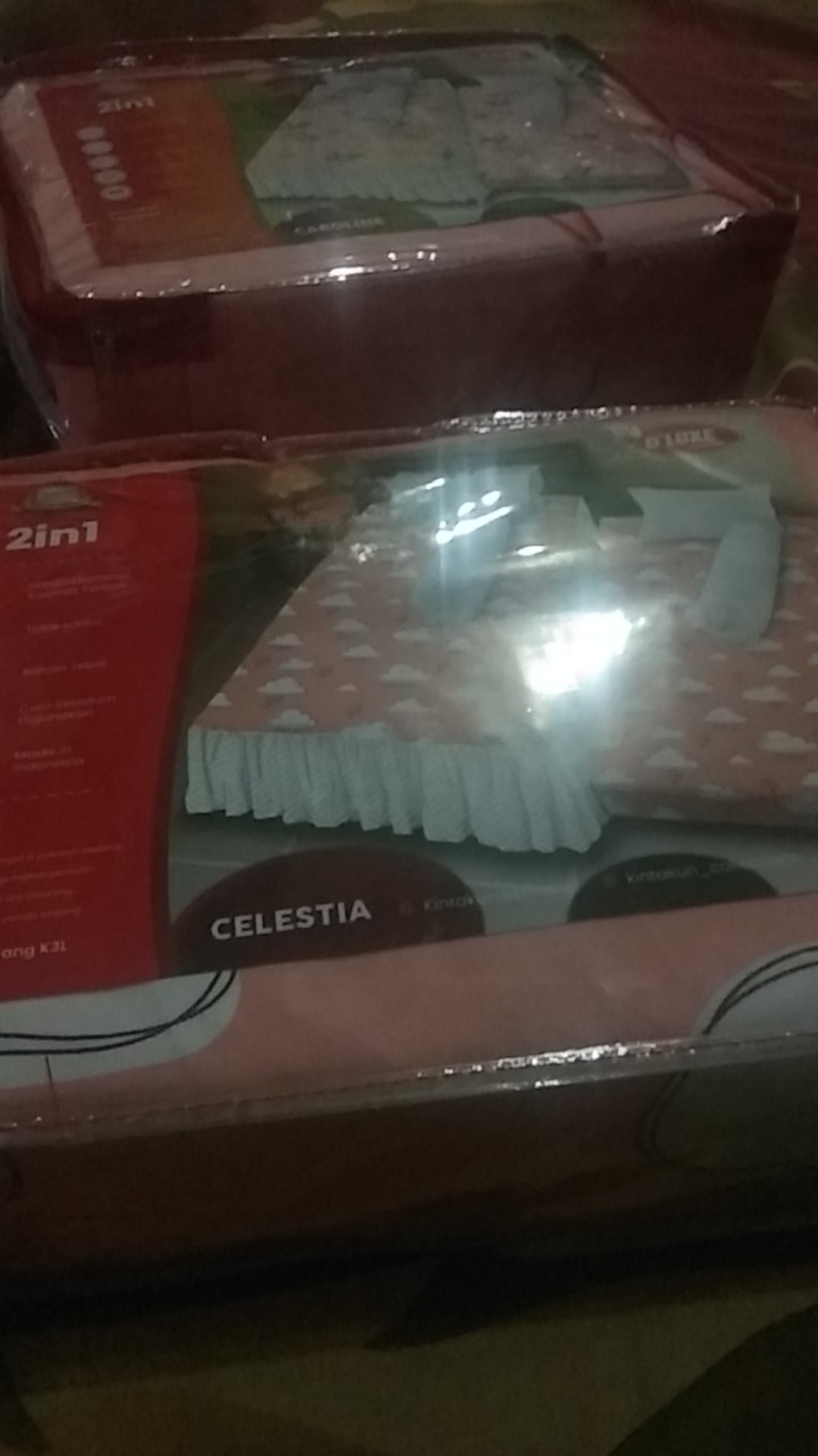 Ww Sprei 2in1 - Pilihan Motif - Kintakun Dluxe - 120x200 (single)