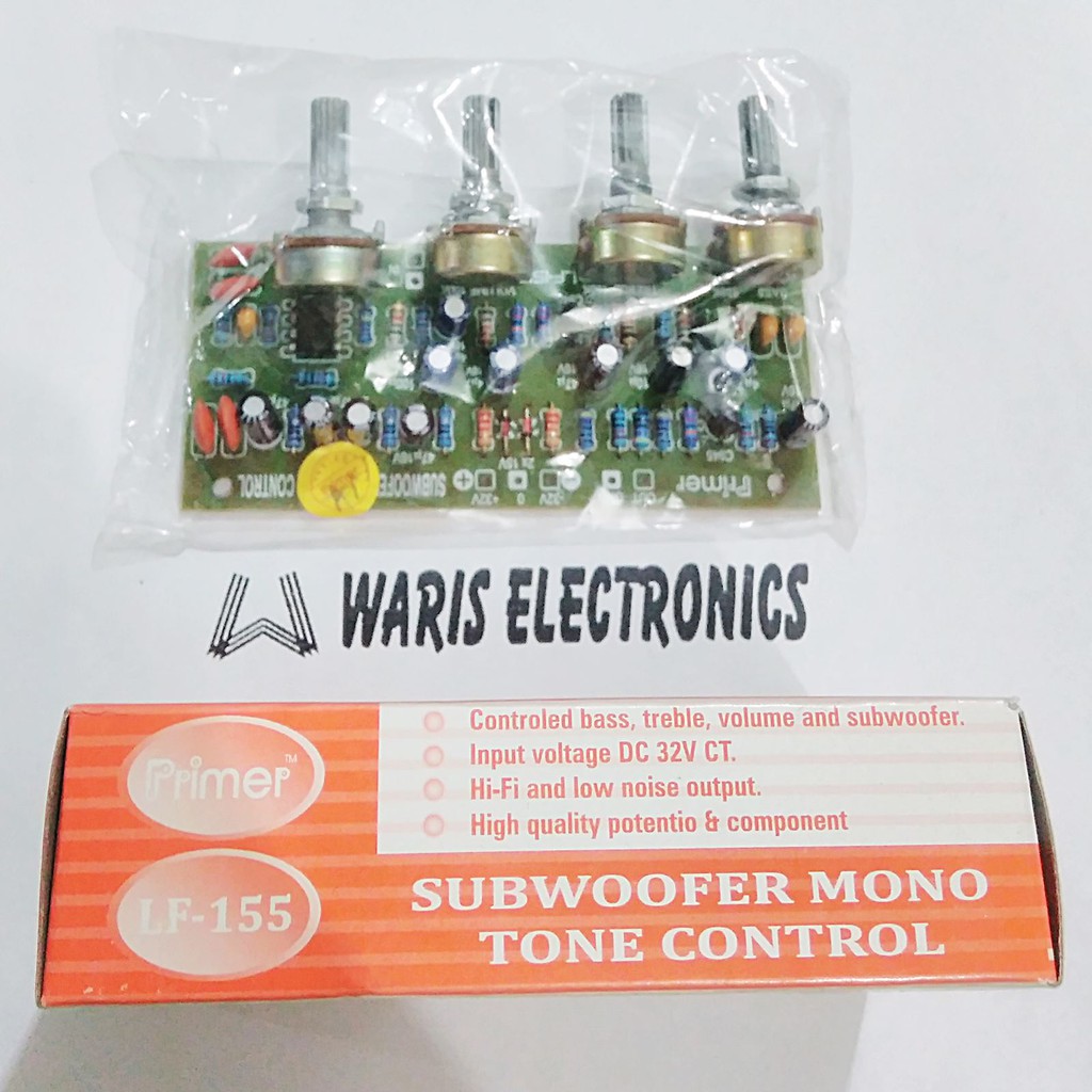 kit subwoofer mono tone control