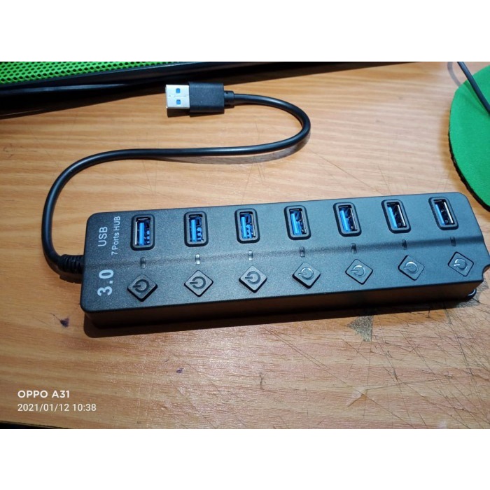 USB HUB 3.0 7 port by mejec HIGH SPEED