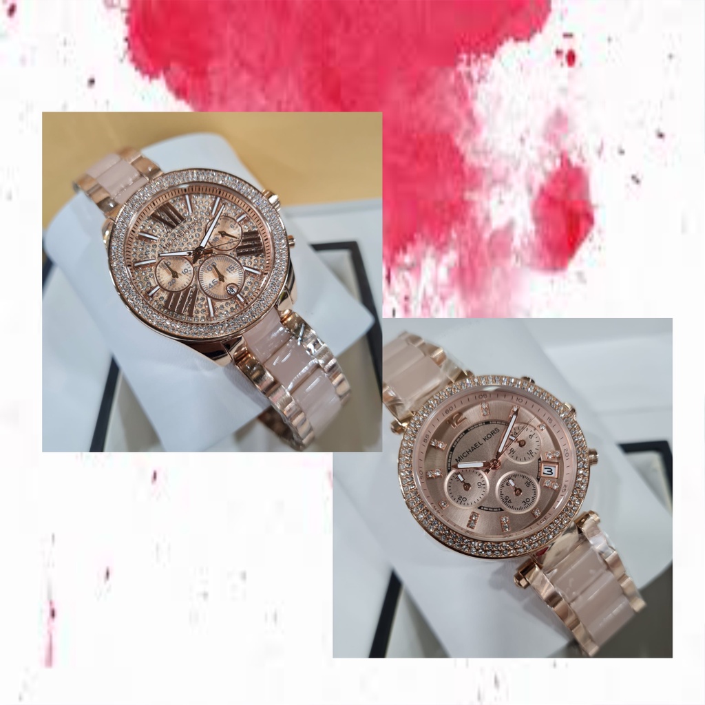 JAM TANGAN MEWAH WANITA Mk 6096 ,Mk 5896 ORIGINAL