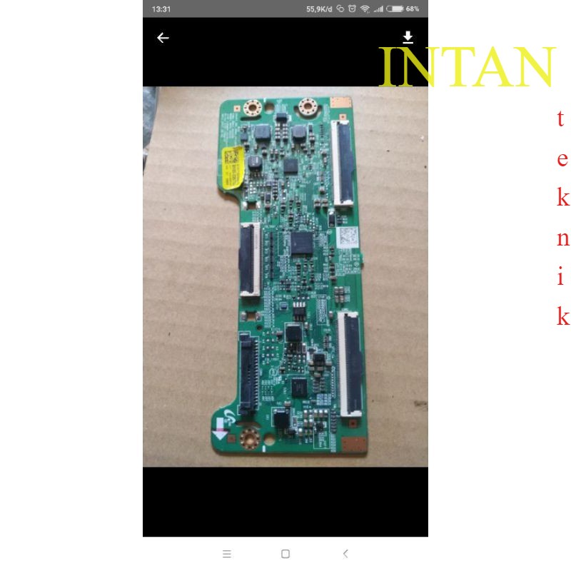 Tcon - T con - Ticon Tv SAMSUNG 49J5250 - 49J 5250 .