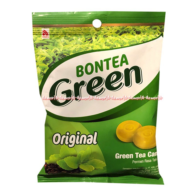 Bontea Green 50pcs Lemon Green Tea Candy With Lemon Splash Apple Permen Rasa Teh Hijau Apel Jeruk