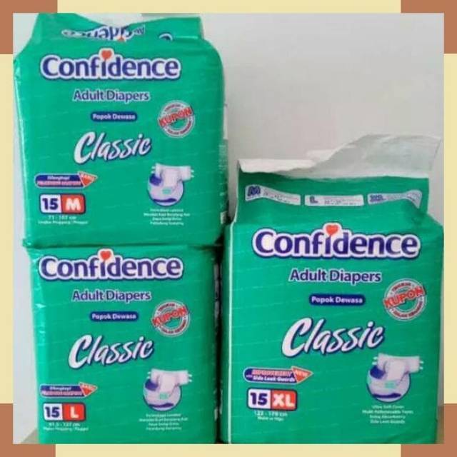 Confidence Classic M15/L15/Xl15 / Toko Makmur Online