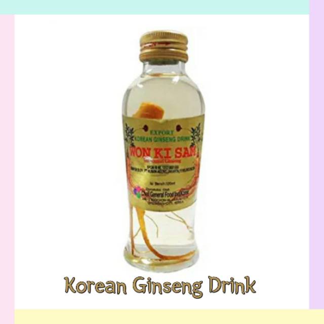 MINUMAN KESEHATAN KOREA GINSENG ASLI HALAL
