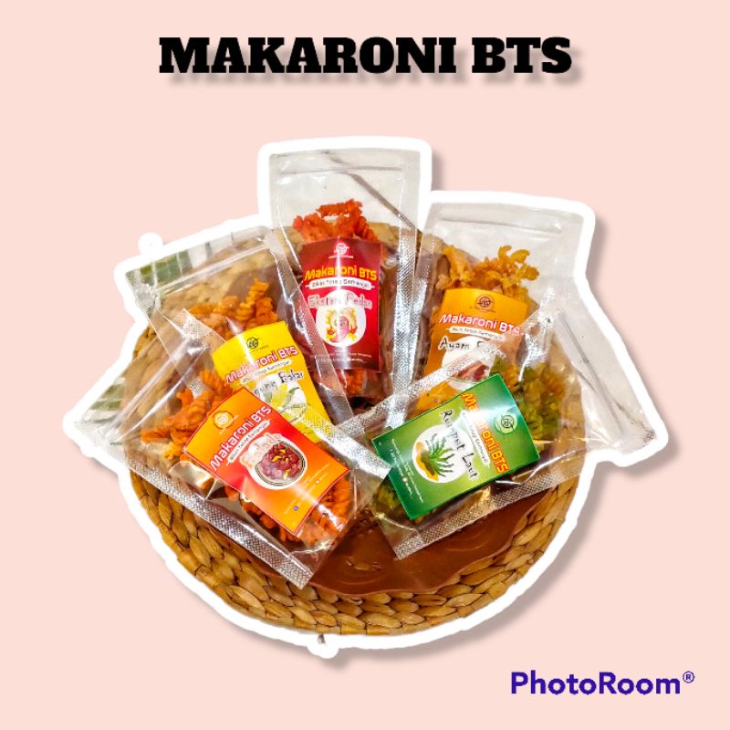 

Makaroni BTS spiral renyah gurih cemilan hommade cemilan renyah gurih enak murah jajan jadul