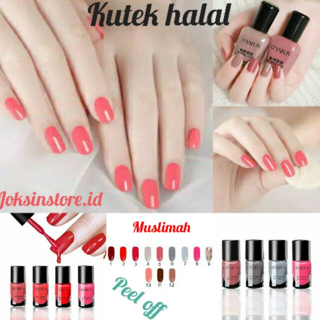 KUTEK HALAL KUTEK PEEL OFF KUTEK SHOLAT MUSLIMAH KUTEK OYAFUN