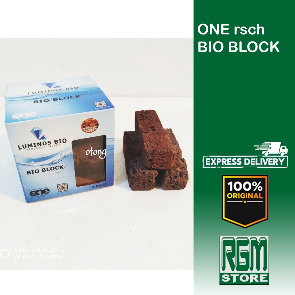 LUMINOS BIO MEDIA FILTER BIOLOGIS ECO CUBE SLICE BLOCK AQUARIUM