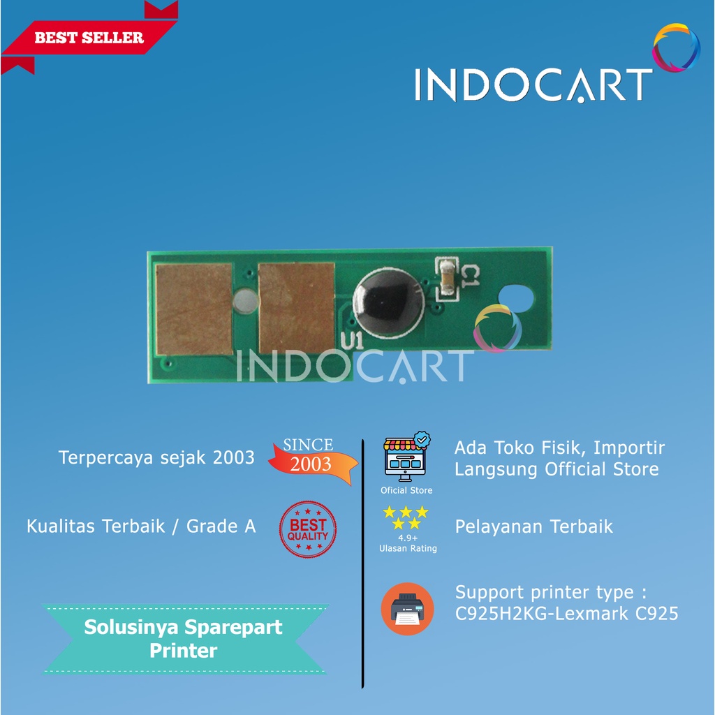 Chip C925H2KG C925H2CG C925H2MG C925H2YG-Lexmark C925