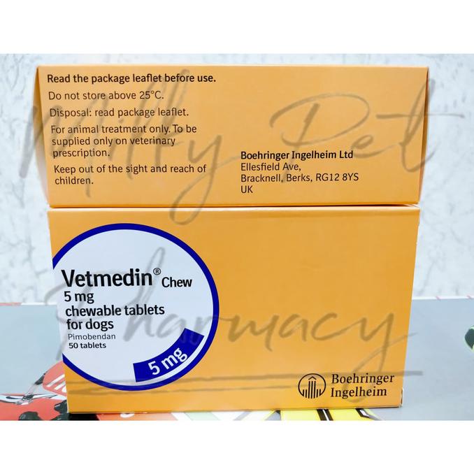VETMEDIN 5MG 1 STRIP (10 TABLETS)