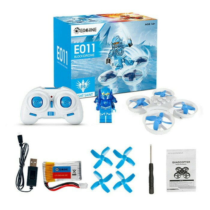 drone murah mini Eachine E011 Mini Toy Brick Quadcopter