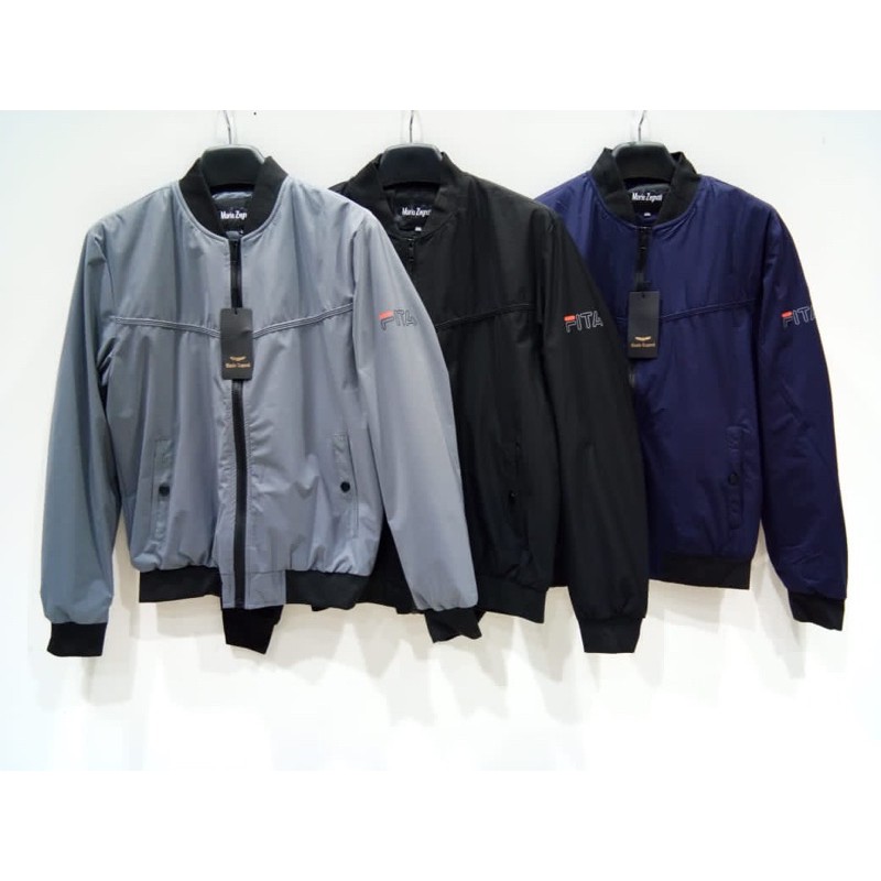 Jacket Pria Jaket Bomber Parasut Parasit - Mario Zegnoti (#2170)