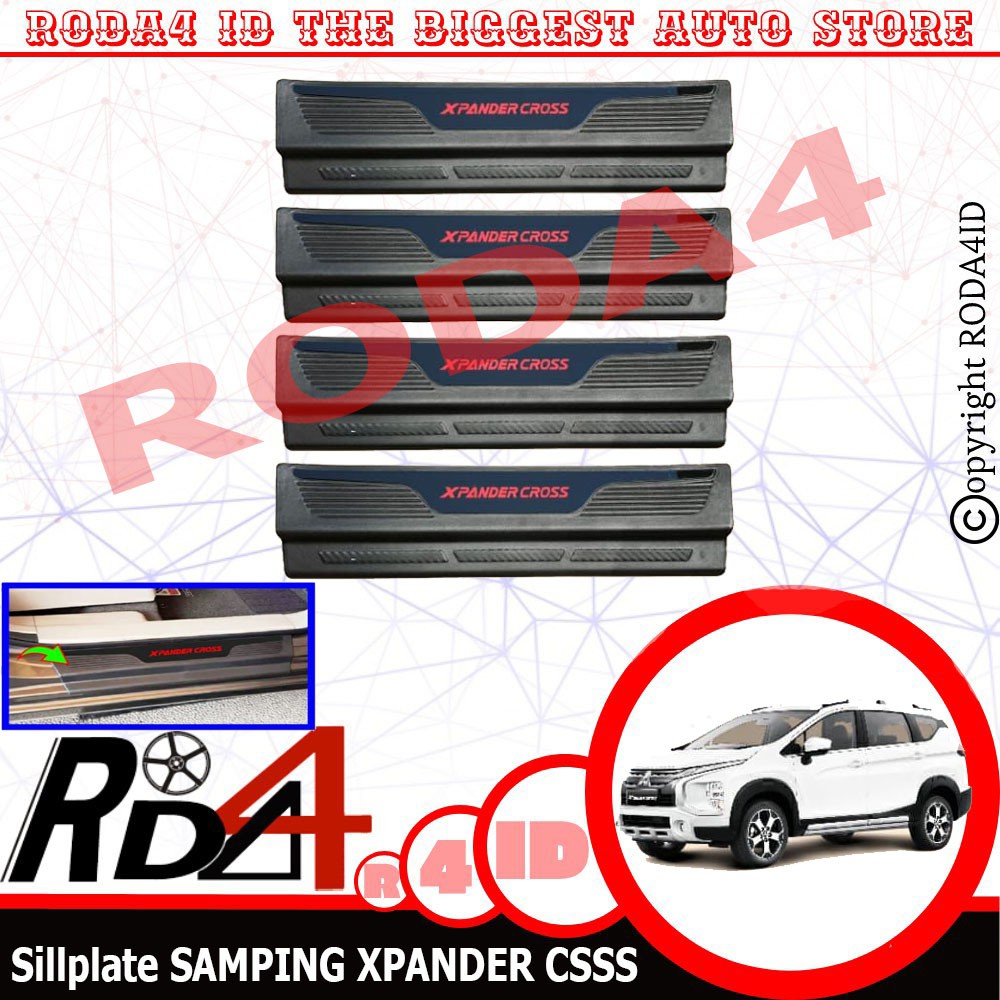 Sillplate Samping XPANDER CROSS ORIGINAL Non LED