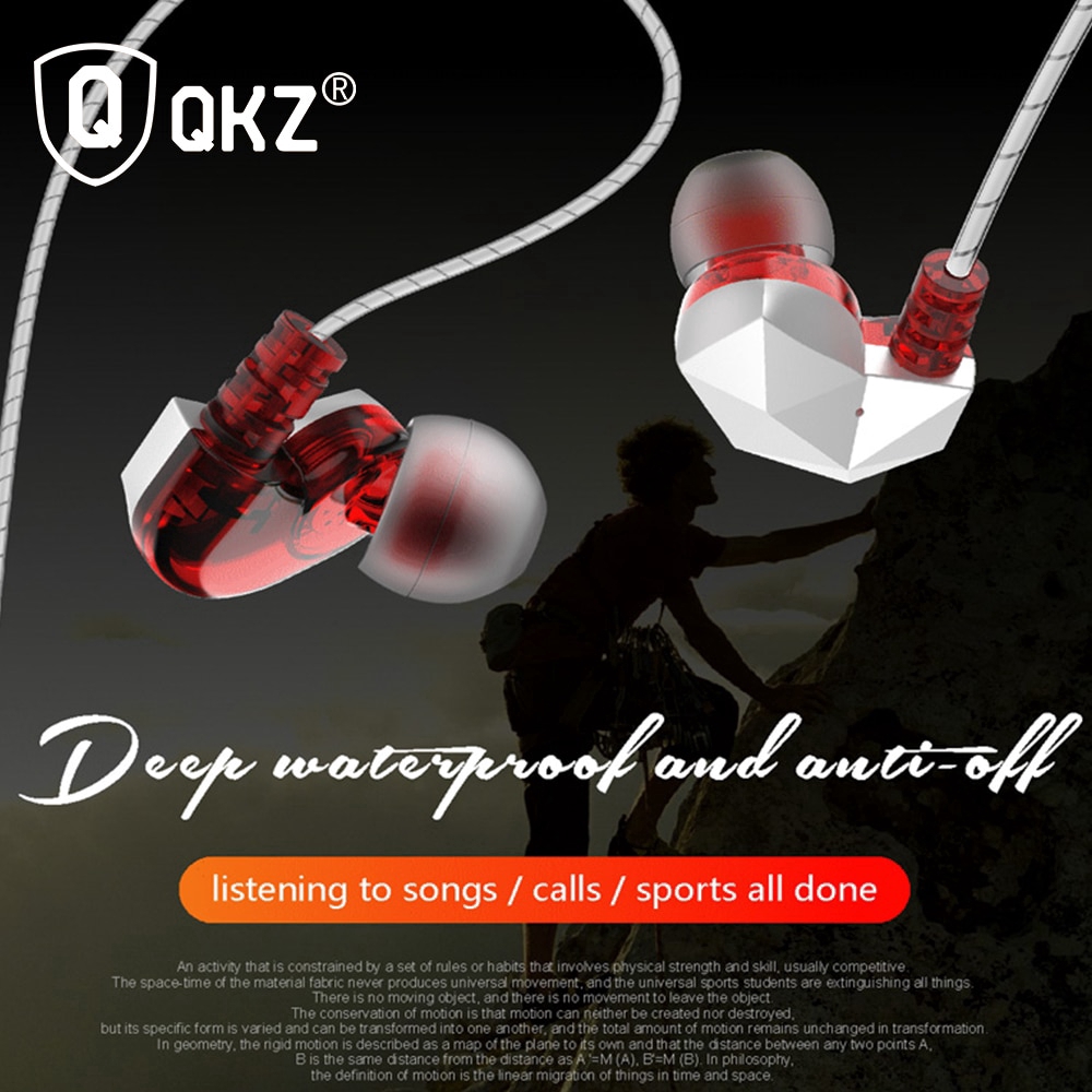 Qkz Ck6 Earphone In Ear Hifi Stereo Untuk Olahraga