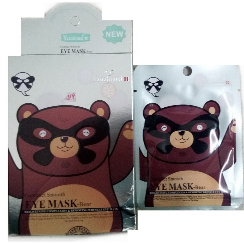 Eye Mask Bear / Masker mata Isi 10 pcs  - B12015