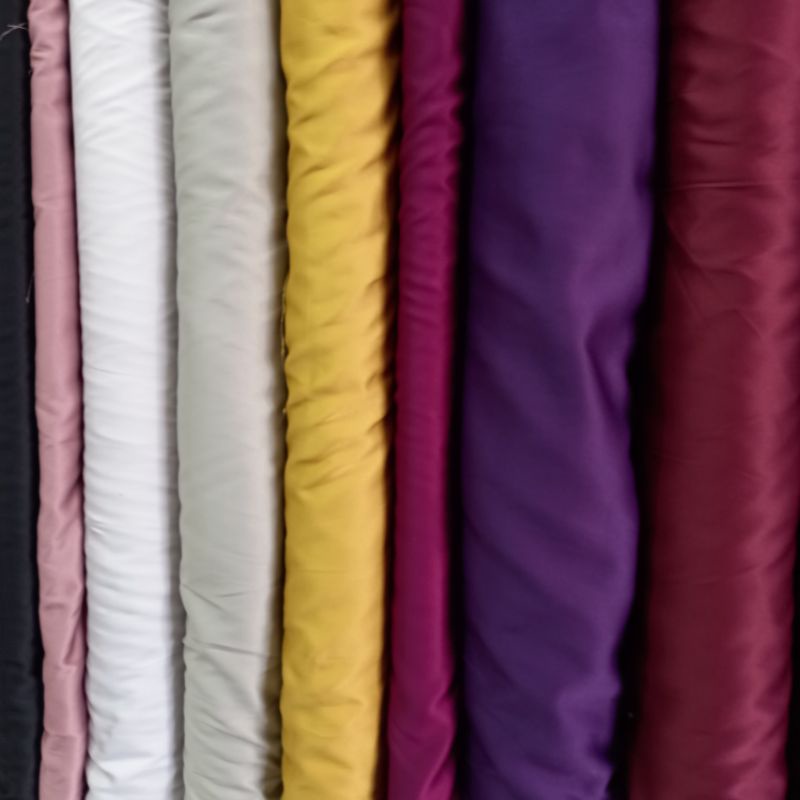 Kain satin silk, satin velvet lebar 1.5m