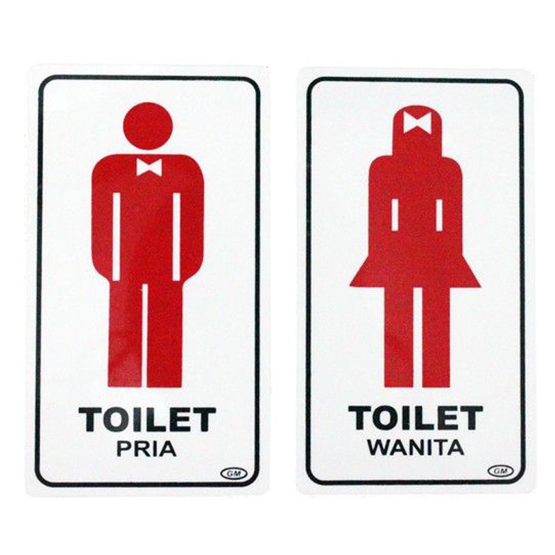 

GM LABEL MEDIUM TOILET PRIA/WANITA