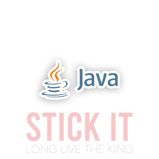 

Stiker sablon setrika DTF kaos baju sticker vinyl java programmer 13