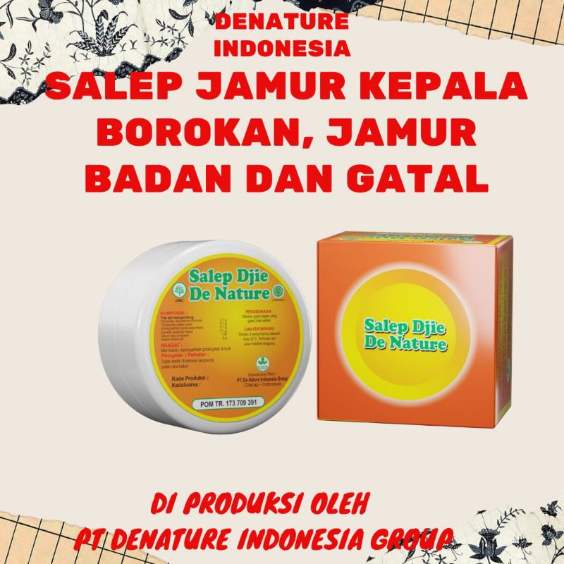 Obat Jamur Kulit Kepala / Obat Borok Kepala, Obat Gatal kulit Kepala, Salep Djie Salep Gatal Ampuh